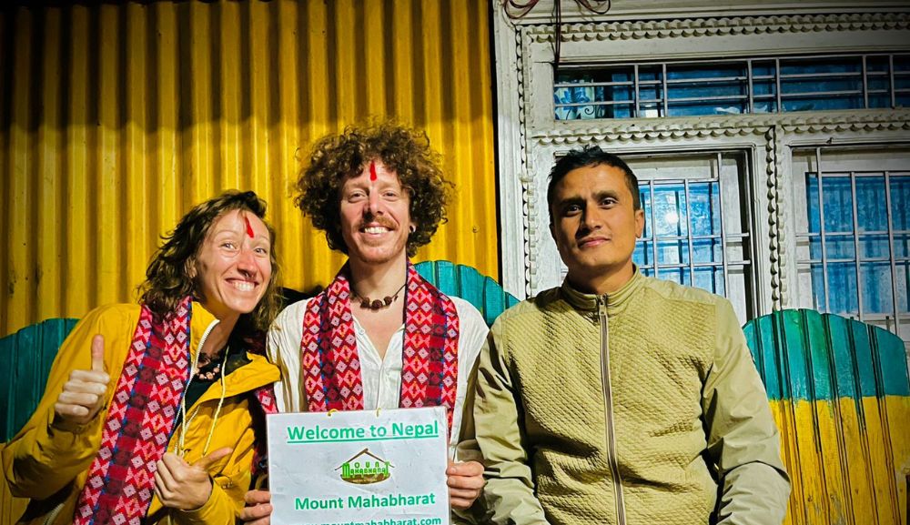 welcome-ceremony-at-mount-mahabharat-homestay-bethanchowk
